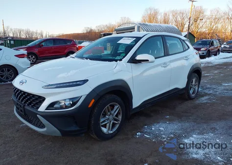 2022 Hyundai Kona Se z USA, uszkodzony, nr VIN KM8K2CAB0NU889074